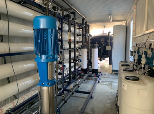 Syria, 2x 25 m3/h Containerized Reverse Osmosis