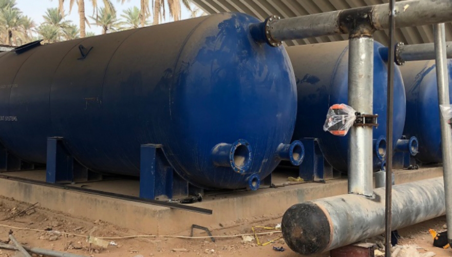 Iraq, 1000 m3/h River Water Treatmen